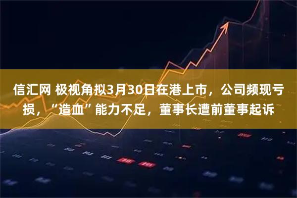 信汇网 极视角拟3月30日在港上市，公司频现亏损，“造血”能力不足，董事长遭前董事起诉